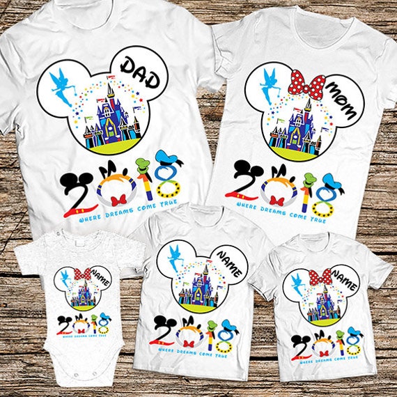 disney 2018 shirts