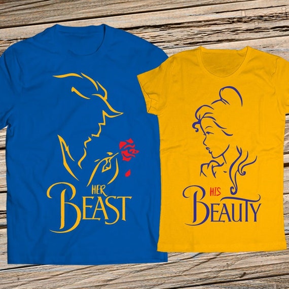 beauty and the beast family shirts