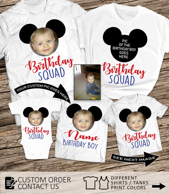 etsy disney birthday shirts