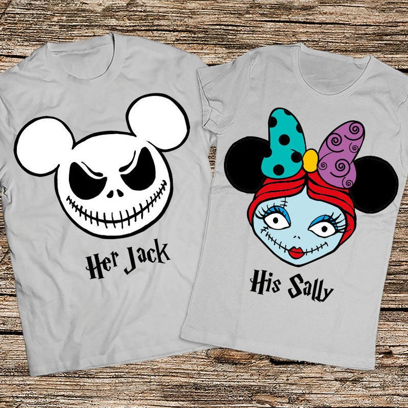 jack and sally matching shirts