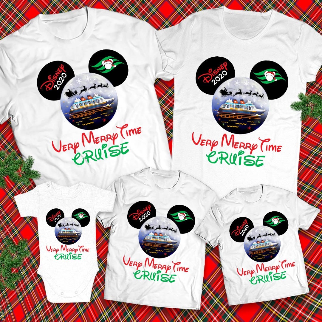 Custom disney Christmas cruise shirts 2020 Christmas disney Etsy