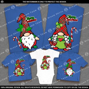 Christmas Gnomes Family Vacation Shirts Merry Christmas Family Shirts Matching Christmas Pajamas Shirts Christmas Holidays Shirts image 4