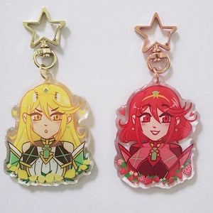 Aegis Fruits Pyra Mythra Acrylic Charms