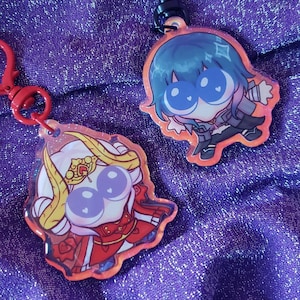 Fire Emblem Rainbow Holo Acrylic Edeleth Keychains
