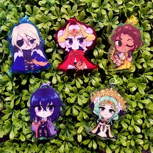Fire Emblem Three Houses Color Acrylic Charms