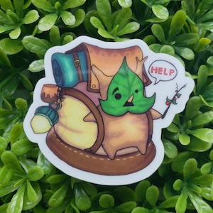 Glow-in-the-Dark Korok Sticker