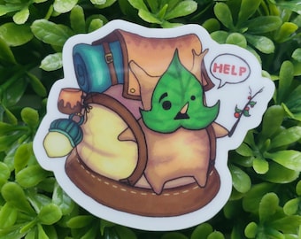 Glow-in-the-Dark Korok Sticker