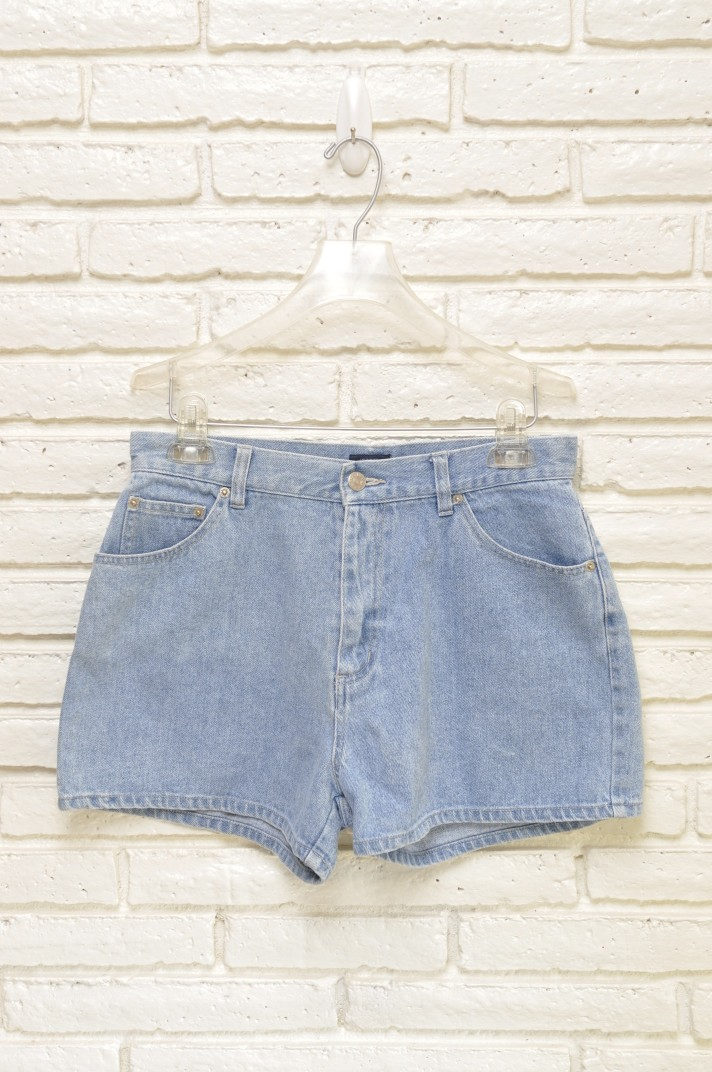 Vintage Denim Vita Alta Mom Jeans Taglia 10 Vintage Jean Shorts Mom Denim Shorts Jeans Donna