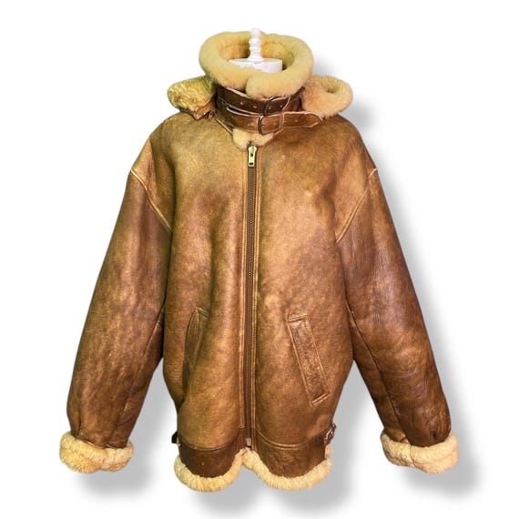 Type b-3 leather sheepskin - Gem