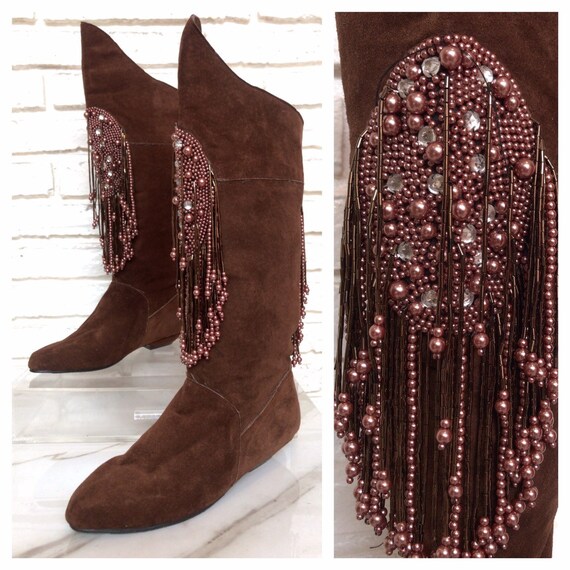 80s style womens boots