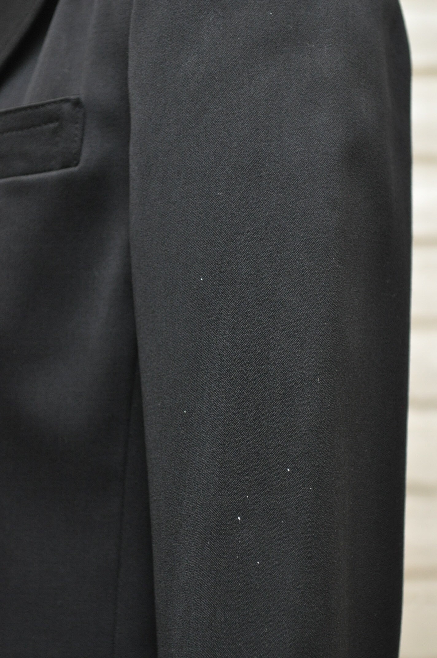 Jean Louis Scherrer Boutique Paris Black 3 Button Blazer