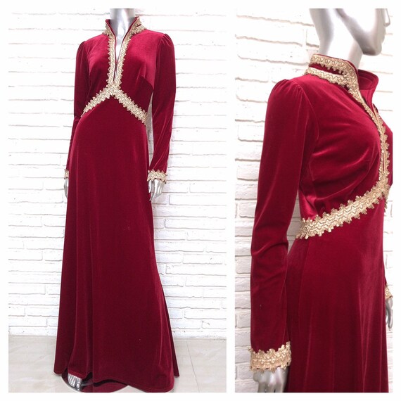 tadashi velvet dress