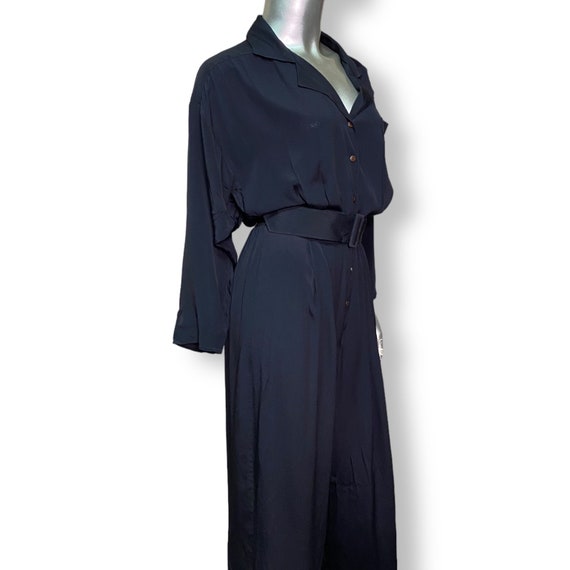 Vintage Chaus Black Jumpsuit Womens One piece Rom… - image 5