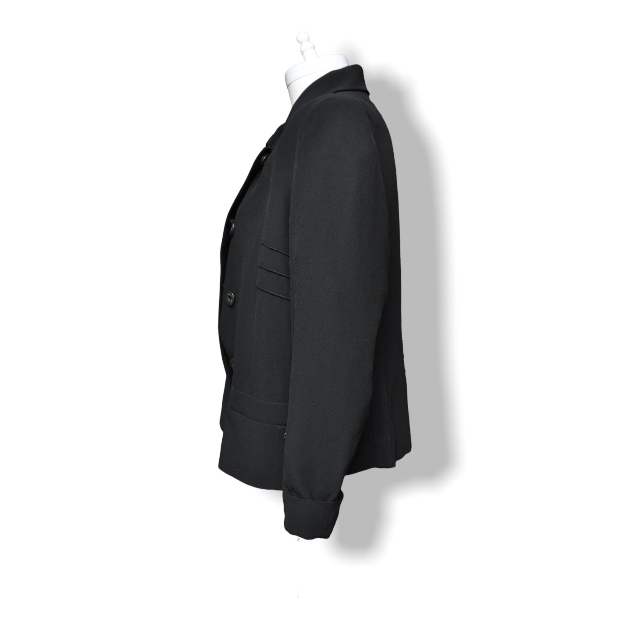 Vintage Sonia Rykiel Black Cross Front Jacket Blazer Womens - Etsy