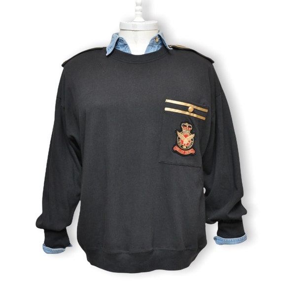 Military style deals sweatshirt