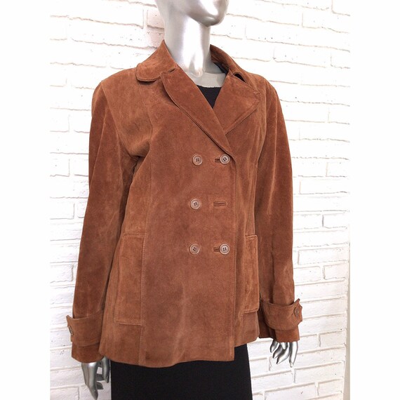 tan peacoat womens