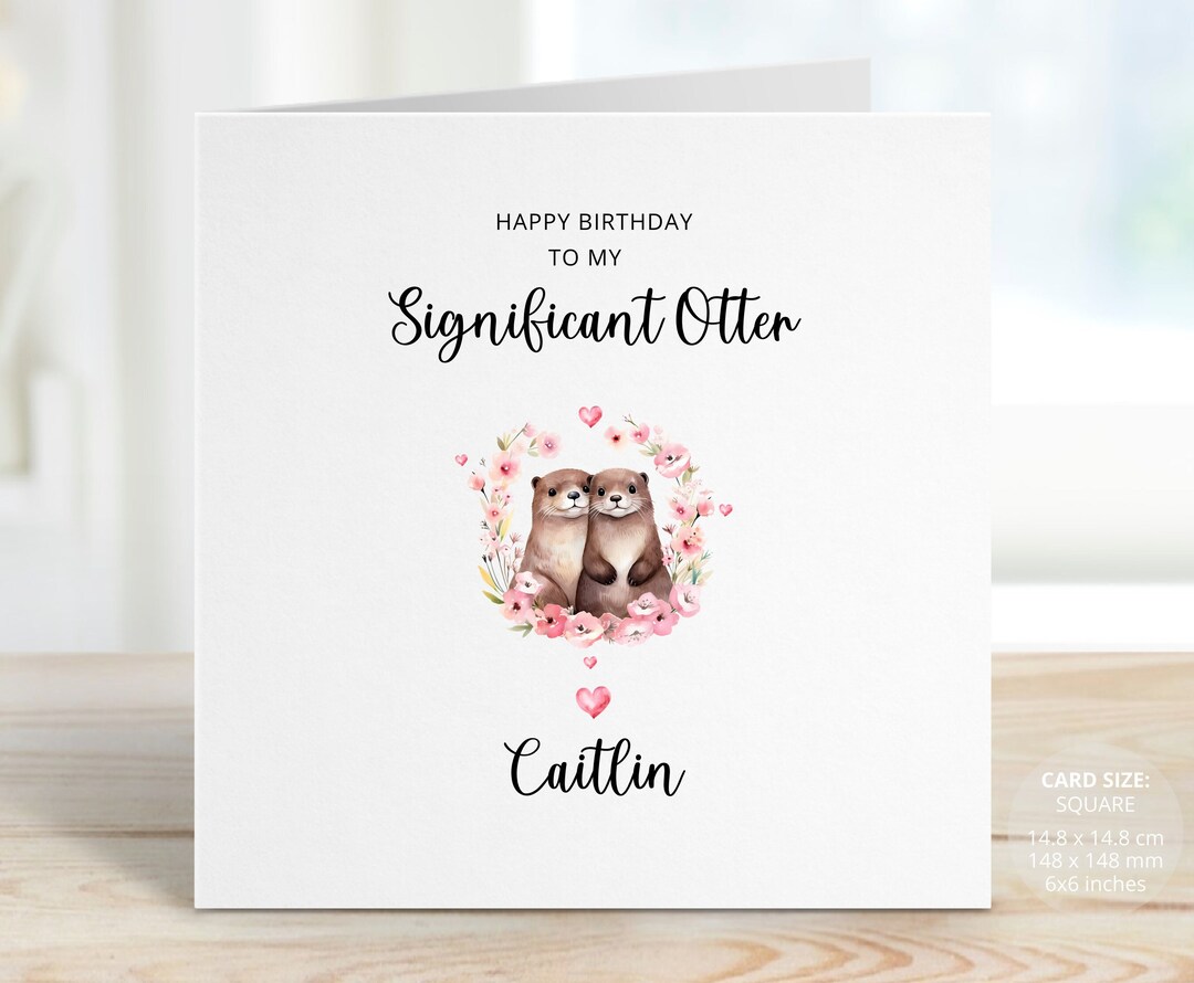 BYANIKA Happy Birthday Card | Bday Cards | Cute For Him Her Best Friend Boyfriend Girlfriend