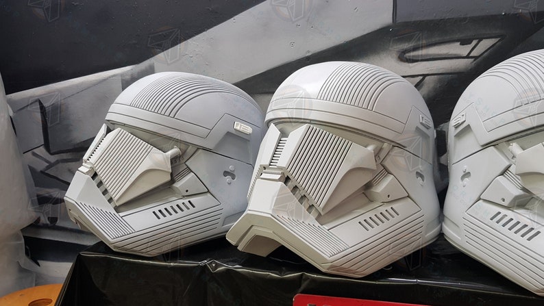 Sith Trooper Helmet feat. Star Wars The Rise of Skywalker Prop | Etsy