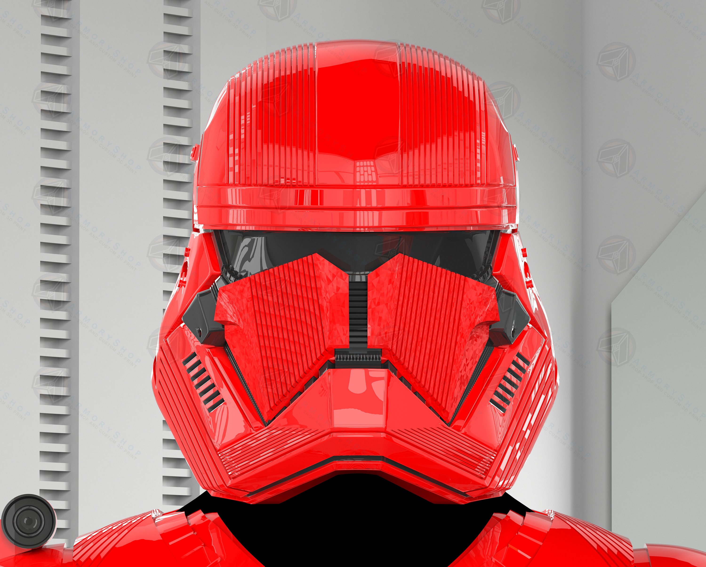 Sith Trooper Finished Armor 3D Printed Custom Fit Star Wars | Etsy