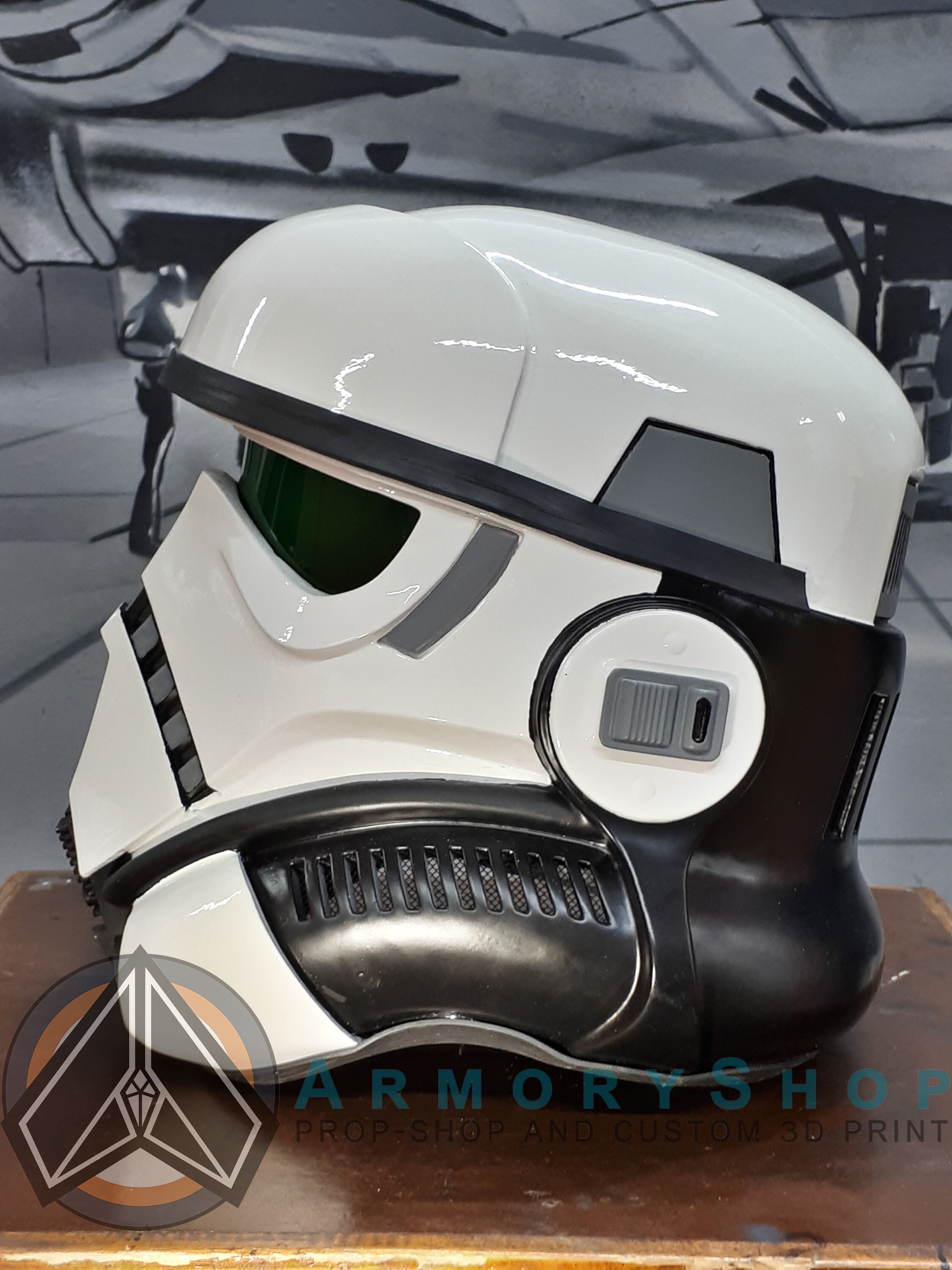 Imperial Patrol Trooper Helmet Mk3 FINISHED SOLO Star Wars | Etsy