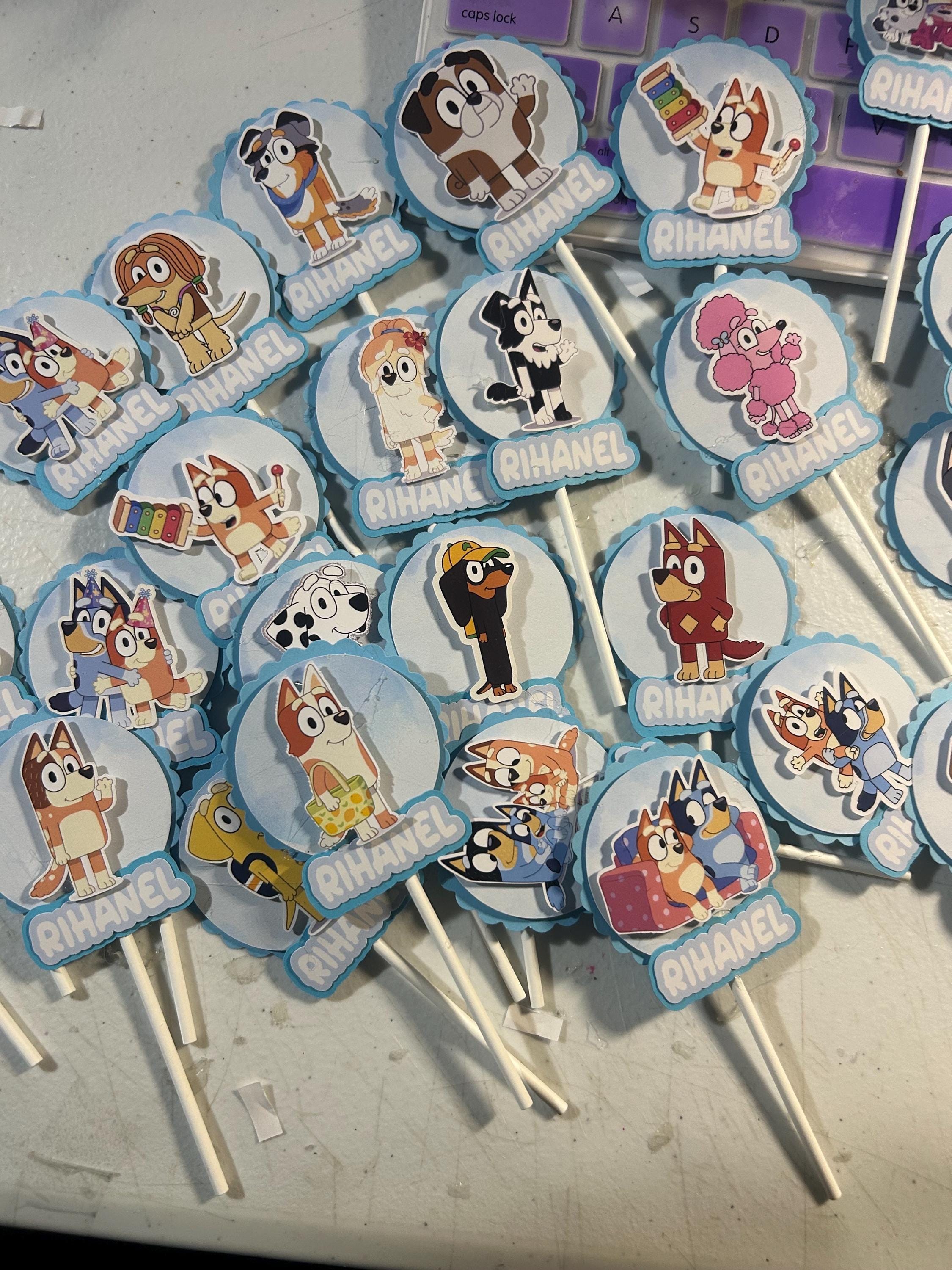 Custom 3D Bluey Toppers