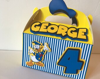 Donald Duck Cupcake Toppers, Donald Party Decoration, Donald First Birthday, Donald Duck Party Theme