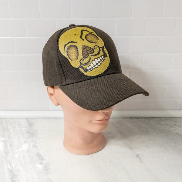 Handpainted Baseball Cap Etsy