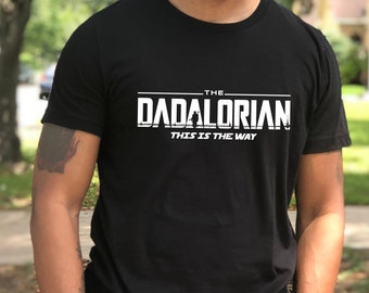 Adults & Kids ANY NAME Darth Vader Dadalorian Shirt Personalized Mandalorian T-shirt Star Wars Movie T-shirt Family Matching Shirt