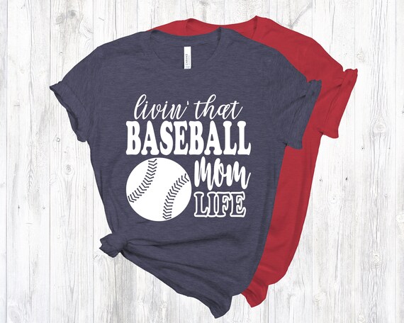 baseball mama shirt