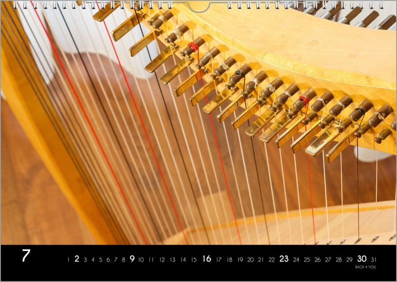 Music Instruments a Music Calendar 2023 Instruments DIN A3 Etsy