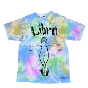 Gemini Shirt Zodiac Shirt Astrology Tshirt Tie Dye