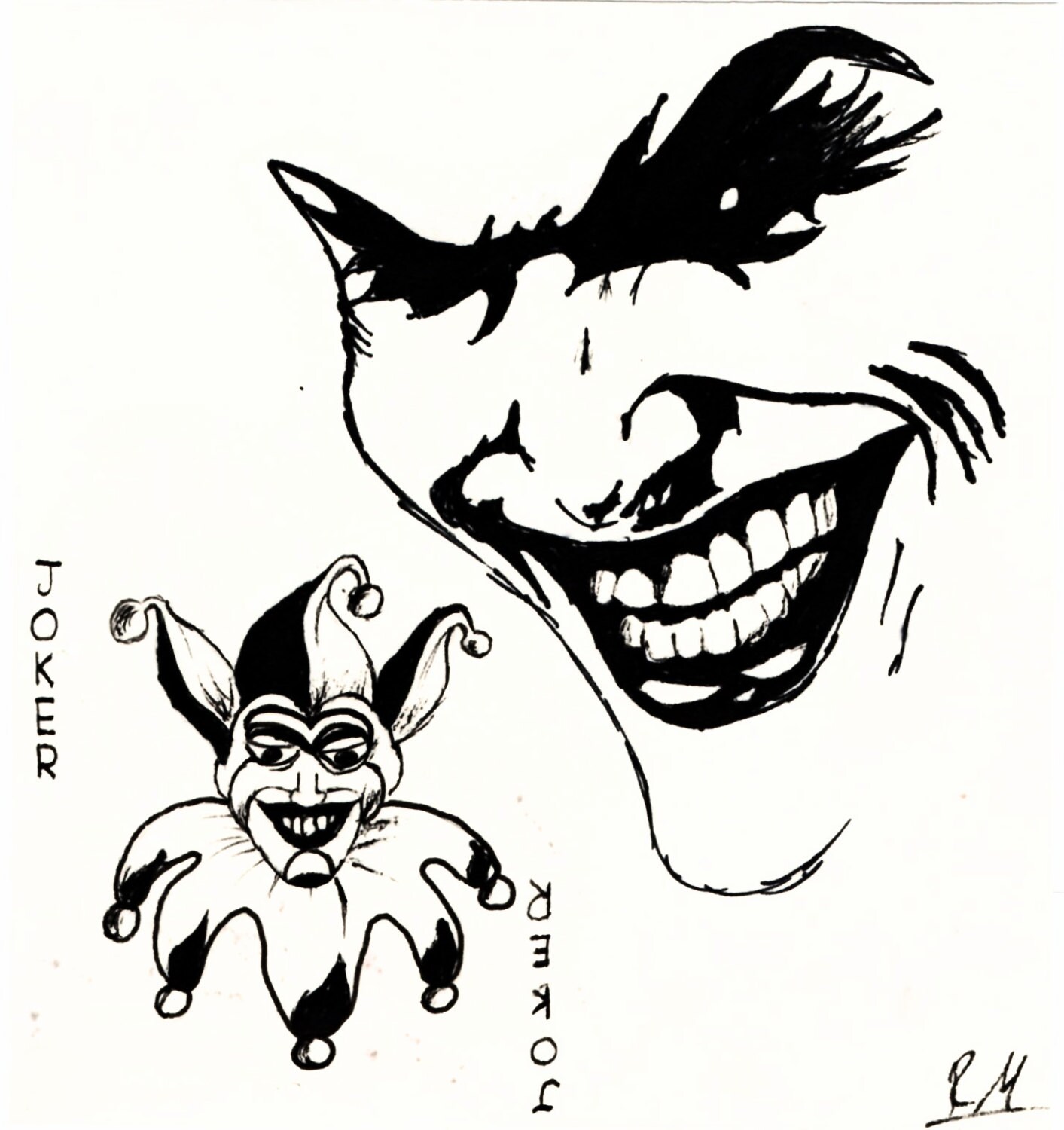 The Joker DC Villain Art Print - Etsy Canada