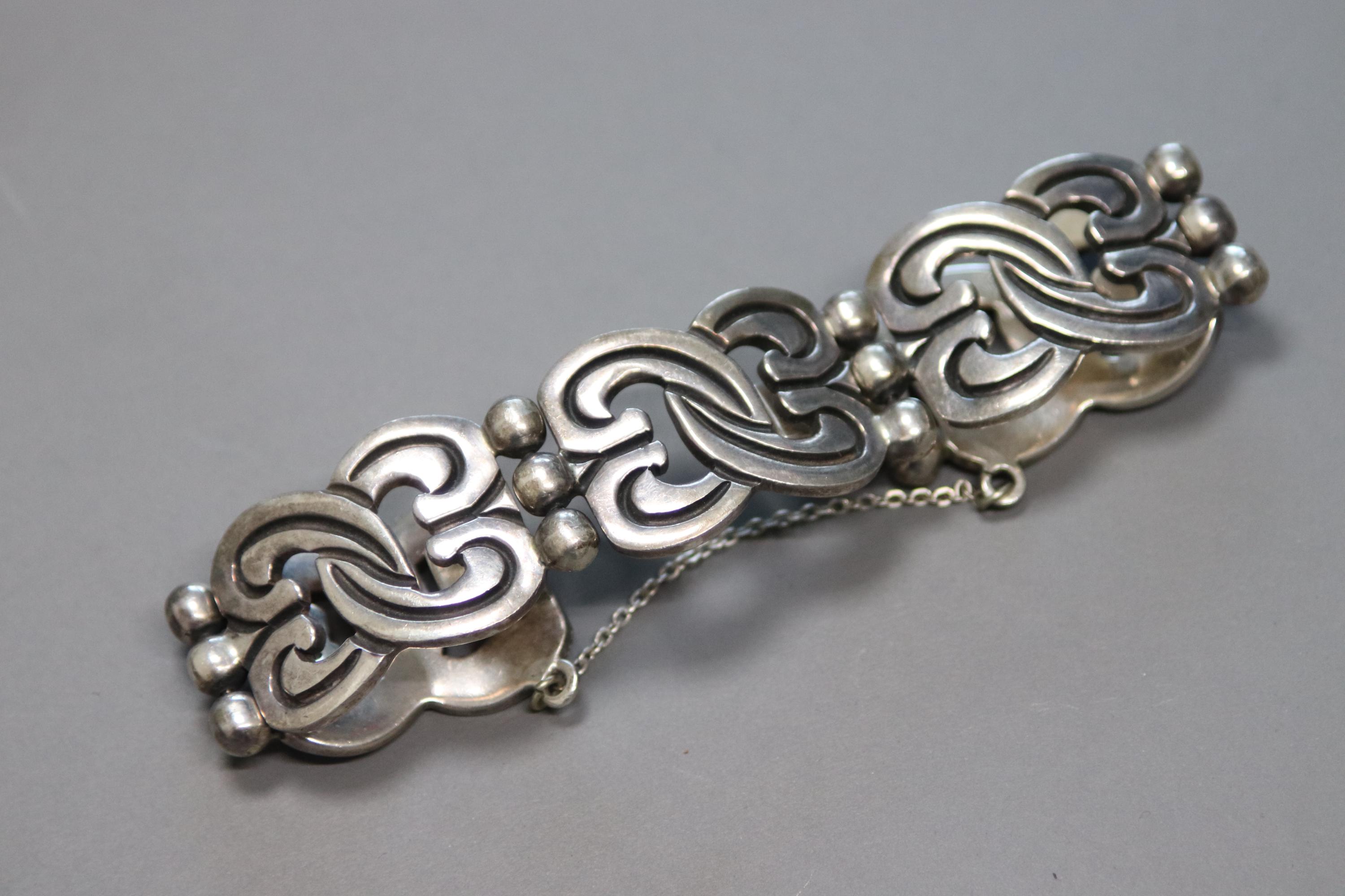 アクセサリー MEXICO jewelry silver bracelet 925 sterling silver bracelet / esclava de plata 925 MX hecha