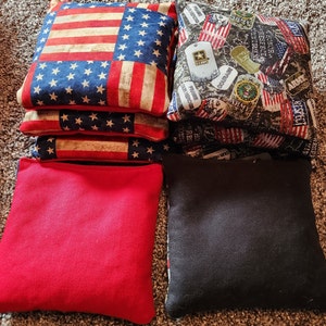 Clearance Sale!  Set of 8 US Army cornhole bags - regulation size