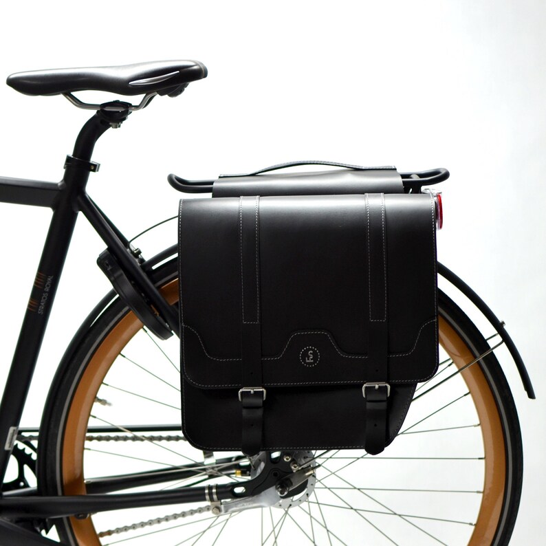 Doppelbicycle Tasche und Bike Lock Bild 3