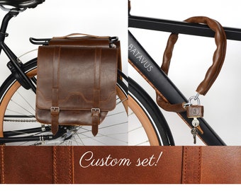 Doppelbicycle Tasche und Bike Lock