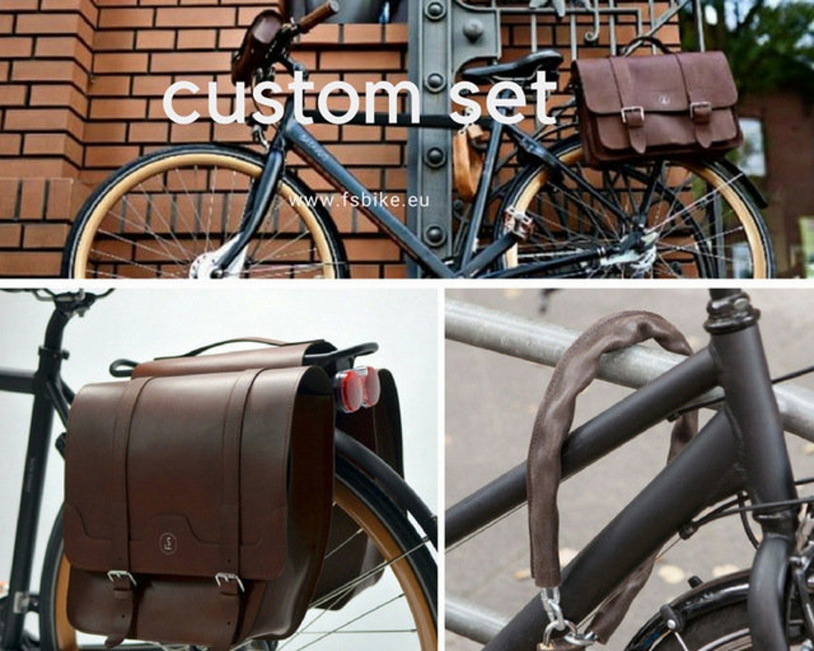 lock panniers to bike