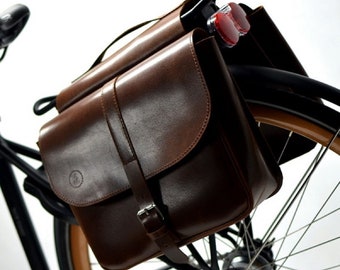 STYLISH RIDE Fahrradtaschen aus Leder, Geschenke für Radfahrer, wasserabweisendes Leder, handgefertigt