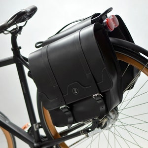 Doppelbicycle Tasche und Bike Lock Bild 2