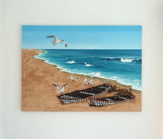 Get Escenas de la playa del arte de la pared For Android