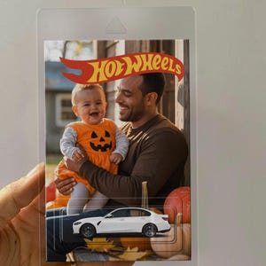 パーソナライズされたホットウィールカー - お父さんへのカスタムギフト - ホットウィール誕生日パーティーの記念品 - 父の日ギフト - 彼へのギフト