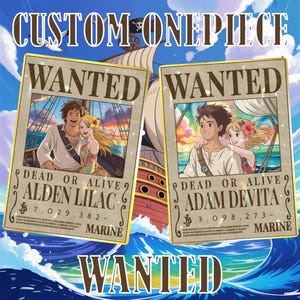 Custom Anime Wanted Trading Card Ghinli, Anime Portrait Gift Custom,Ghibli Card, Anniversary Gift,Trading Card anime custom style Ghibli