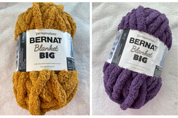 Bernat Blanket Big Yarn Chunky Blanket Yarn Skein Yarnspirations Yarn Many Colors Cozy Soft Chenille Style Yarn Etsy Canada