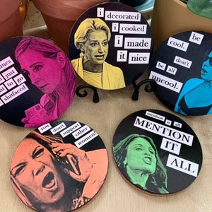 Best of RHONY, Real Housewives Gifts - Coasters, Magnets, OR Ornaments, Real Housewives of New York