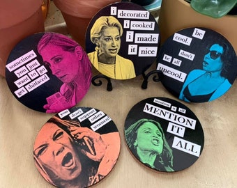 RHONY Coasters, Magnets, Ornaments, Real Housewives of New York Gifts