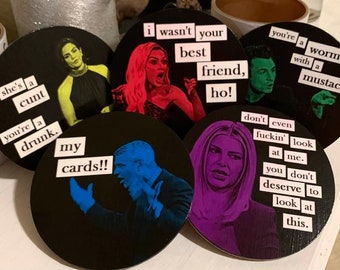 Scandoval; Vanderpump Rules Reunion Set B; VPR;  5 Coasters, Ornaments (OR) Magnets