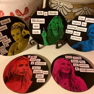 Below Deck Kate Chastain, Coasters, Ornaments (OR) Magnets (set of 5)