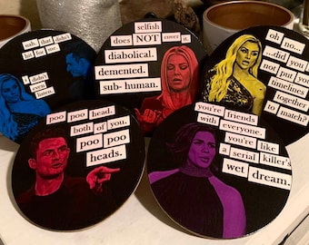 Scandoval; Vanderpump Rules Reunion Set A; VPR;  5 Coasters, Ornaments (OR) Magnets