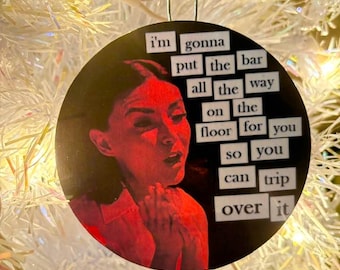 RHOSLC, Bronwyn, Bar on the floor, real housewives of salt lake city, Coaster, Magnet, Christmas ornament