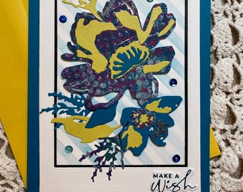 Assortiment van 5 kleurrijke 5x7 wenskaarten #201